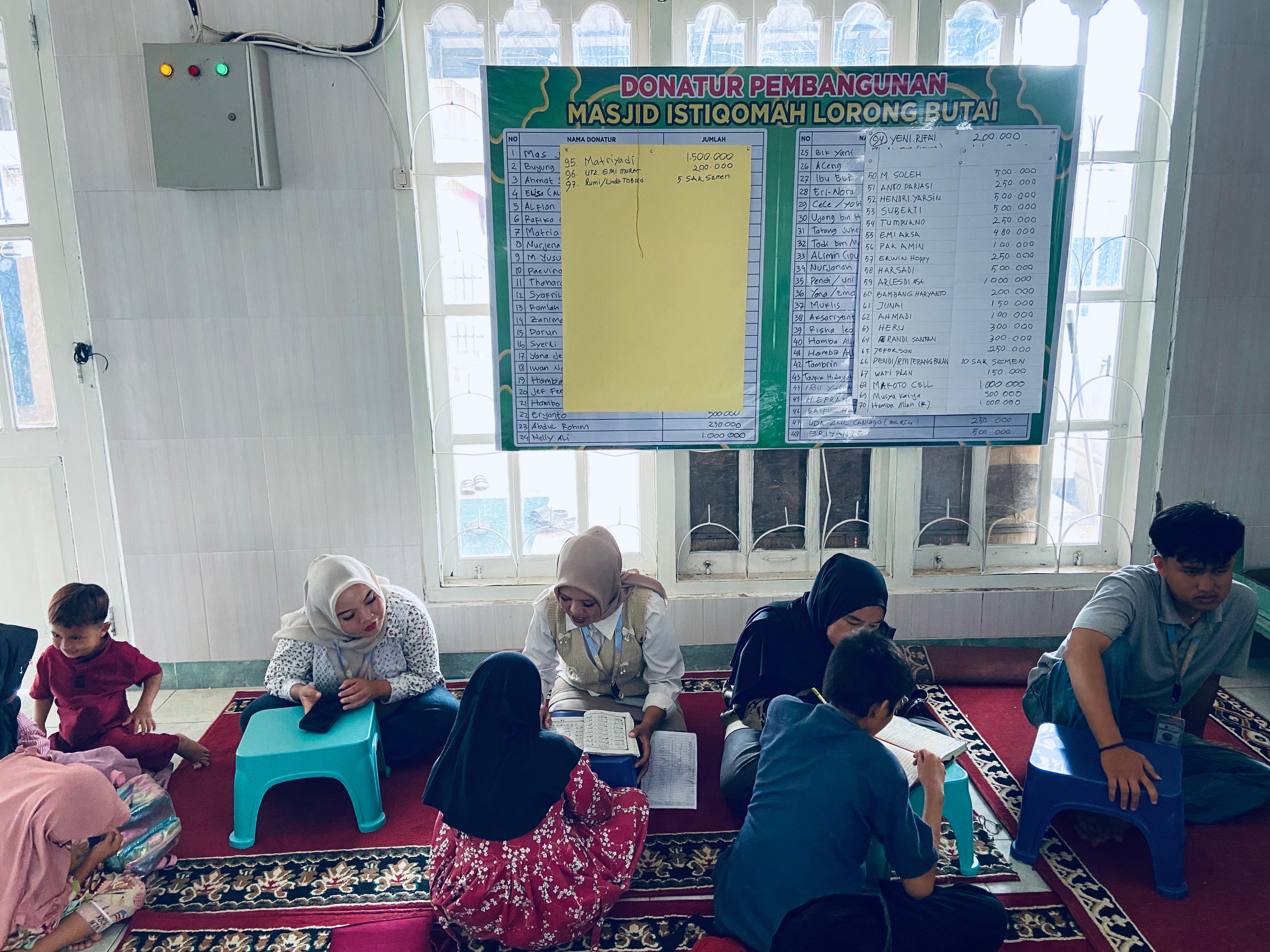 Mengajar ngaji kegiatan ke 2